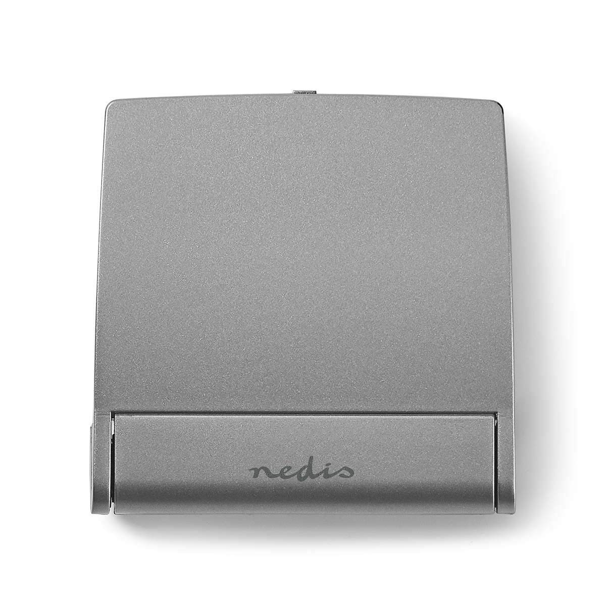 Nedis Réveil de Voyage Di gital Plat Pliable