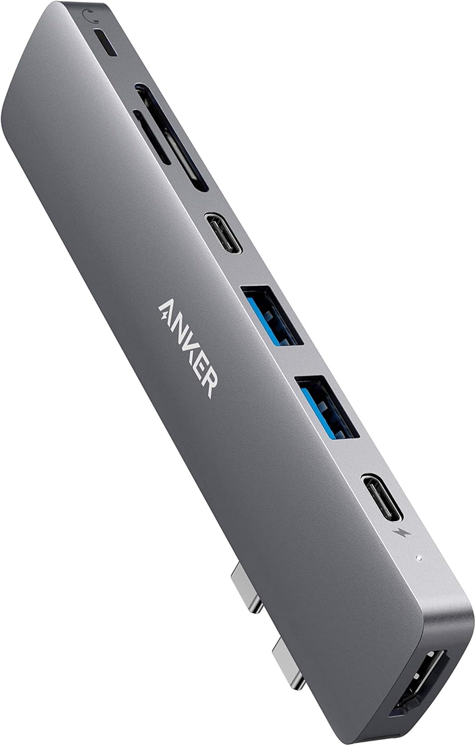 Anker PowerExpand Direct 8-in-2 USB-C PD メディアハブ多機能USB-Cポート HDMI データ転送用USB-Cポート USB-Aポート microSD&amp;SDカードスロット Lightningオーディオポート搭載