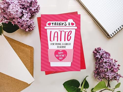 Miniatura 2 de WhatSign Tarjetas de San Valentín para profesores tarjetas de regalo para el día de San Valentín para profesores tarjetas de agradecimiento para el