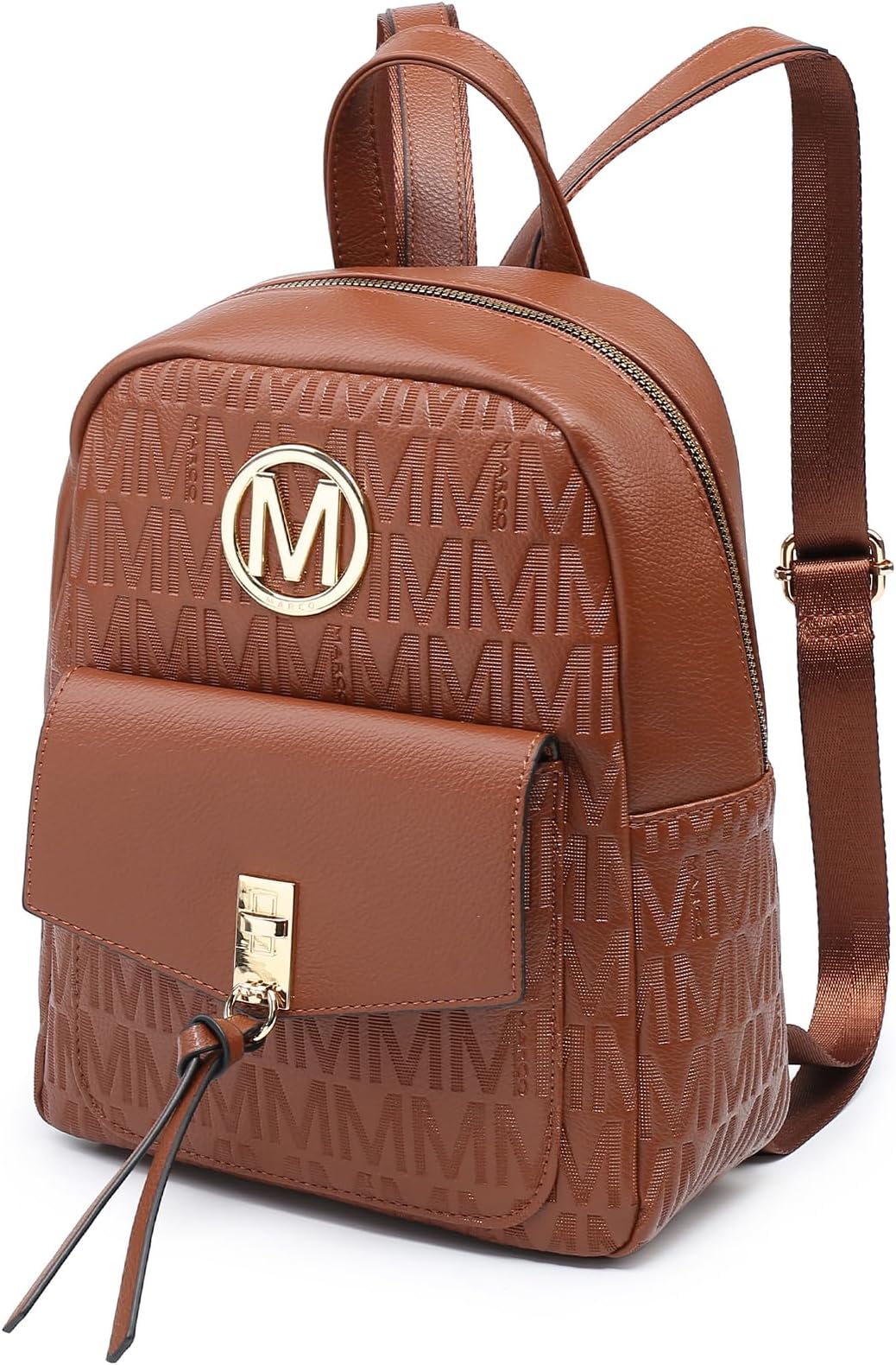 JULIE FERRARO Ladies Small Backpack Purse for Women Fashion Daypacks Purse Shoulder Bag with Charm Tassel