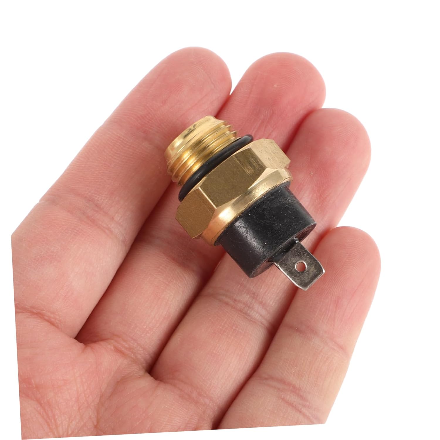 Luxshiny Radiator Switch Parts Metal Thermostat Fan for Motorbikes Replacement Durability