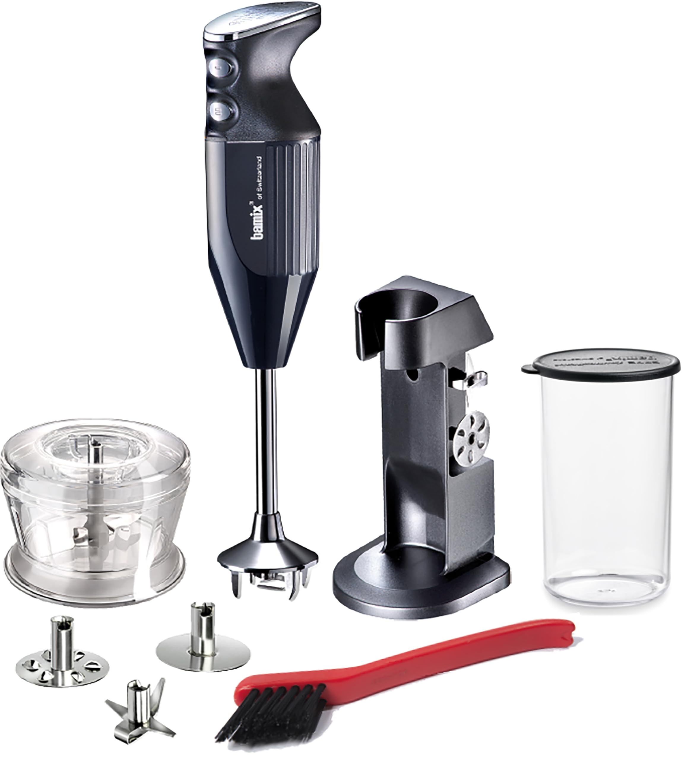 bamix M200 ベーシックセット Set de batidora de mano bamix M200 Chef's Favorite incluye soporte