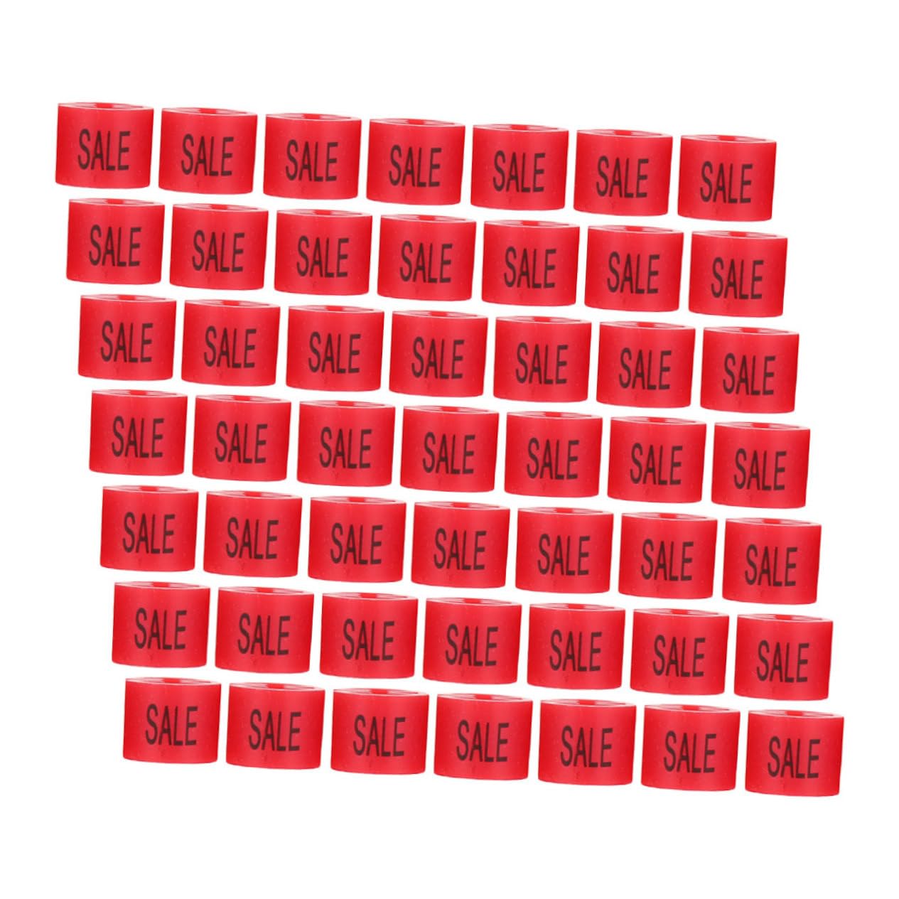 Cabilock 50pcs Retail Tags Merchandise Tags Hanger Labels Sale Markers Assortment Kit for Garment Sale Markers