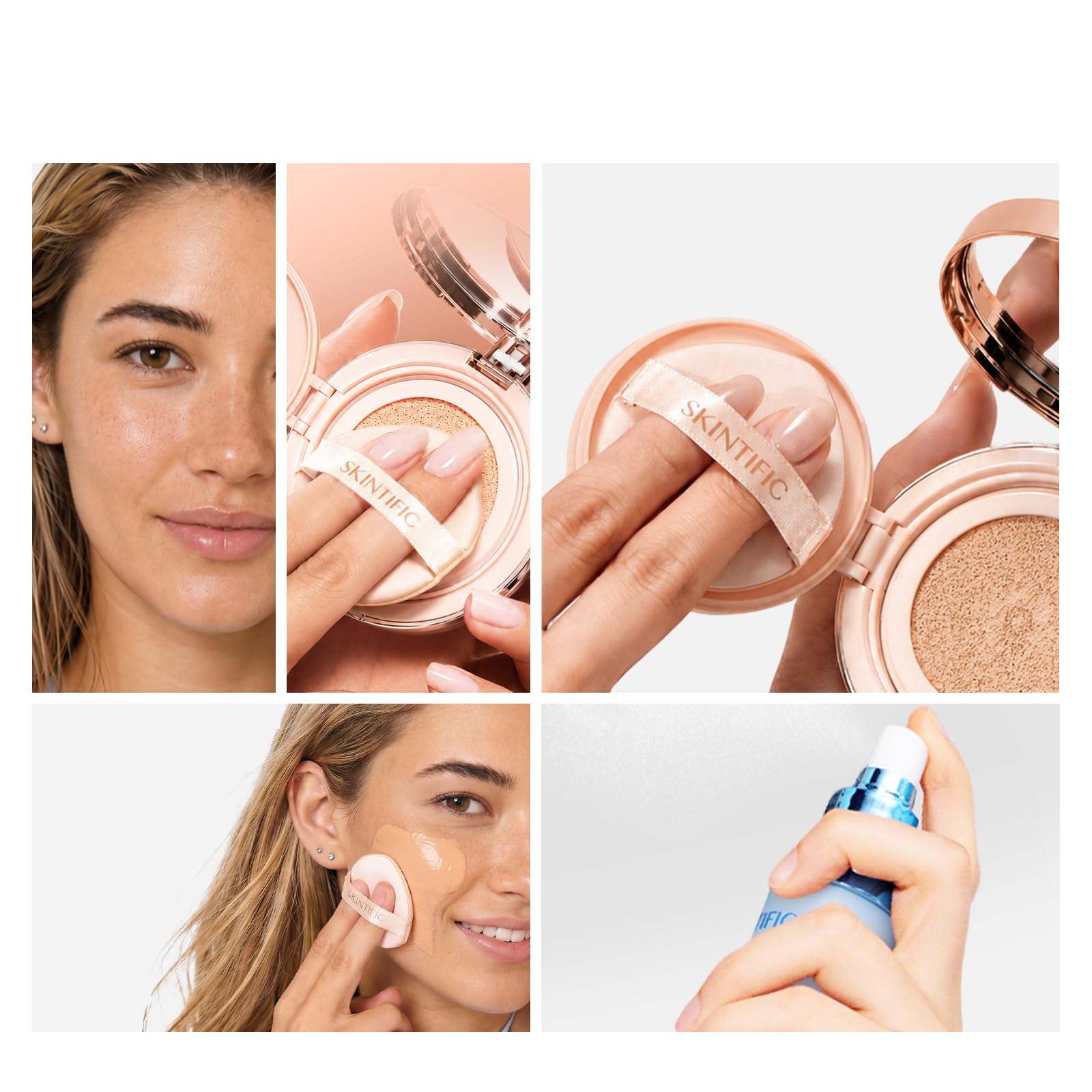 Make-up-Grundierung mit voller Abdeckung und leichter Textur, perfekte Passform auf der Haut mit glänzendem Satin-Finish, fettkontrollierend, wasserfest, schweißfest. BB Cream Koreanisch, CC