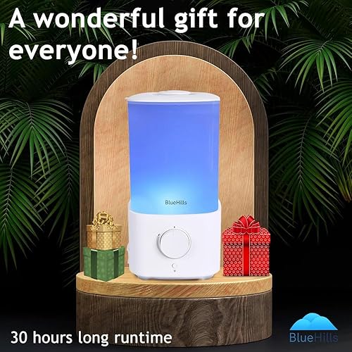 Miniatura 2 de BlueHills Premium 2300 ML XL - Difusor de aceite esencial grande para habitación grande del hogar, gran área de cobertura, 2 litros de capacidad