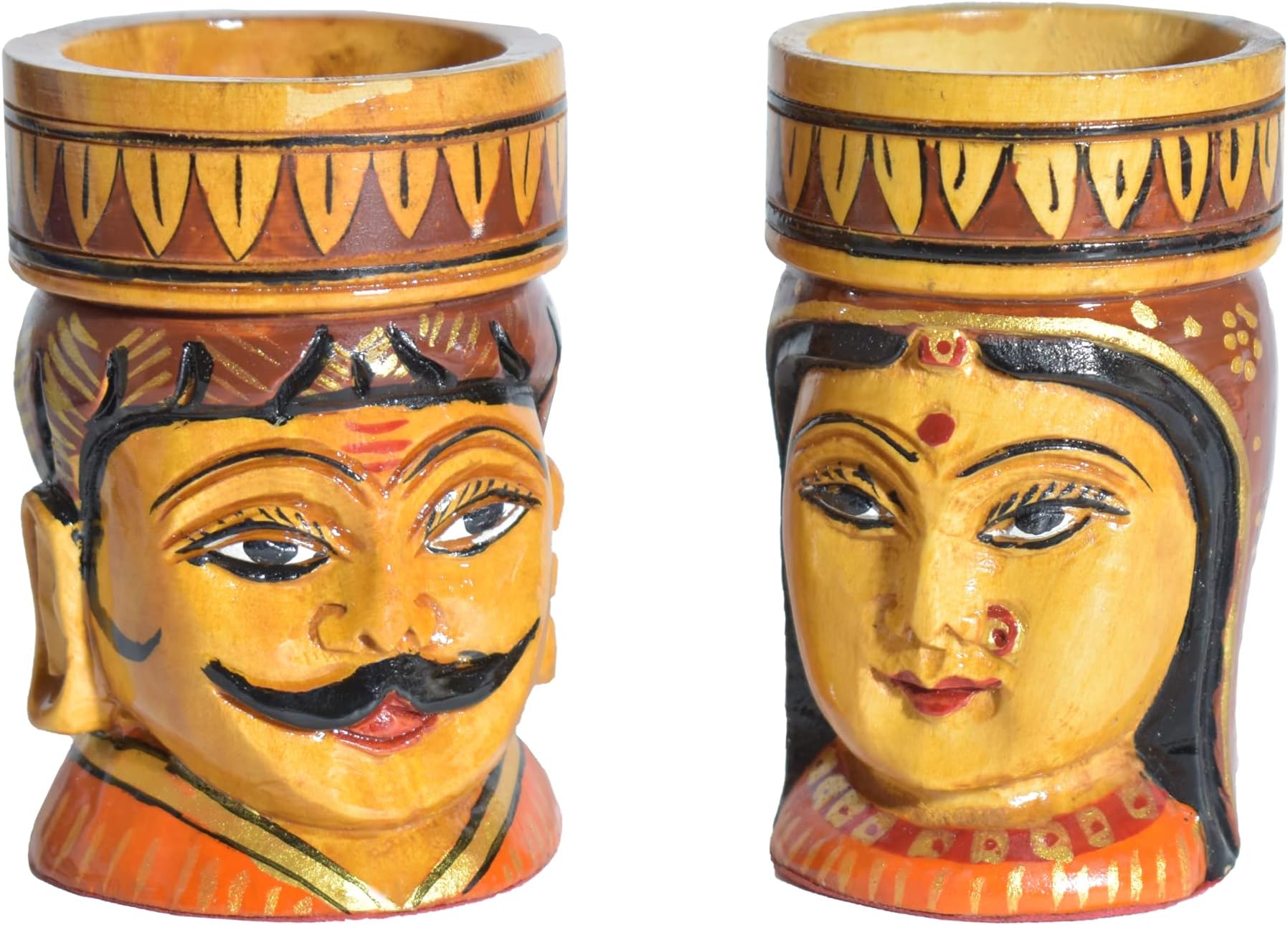 T Light Holder Raja Rani