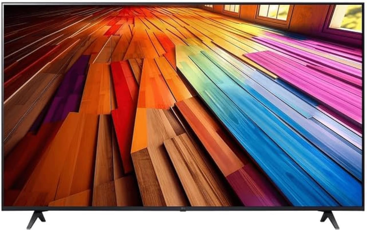 55 Inch Uhd Ut80 4K Smart Tv Ai Magic Remote Hdr10 Webos24 2024 55Ut80006La.Amve Black