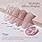 MAYCHAO Jelly Gel Nail Polish 15ML 1Pc Jelly Pale Taupe Nail Polish Soak Off UV LED Nail Gel Polish Nail Art Starter Manicure Salon DIY at Home, 0.5 OZ