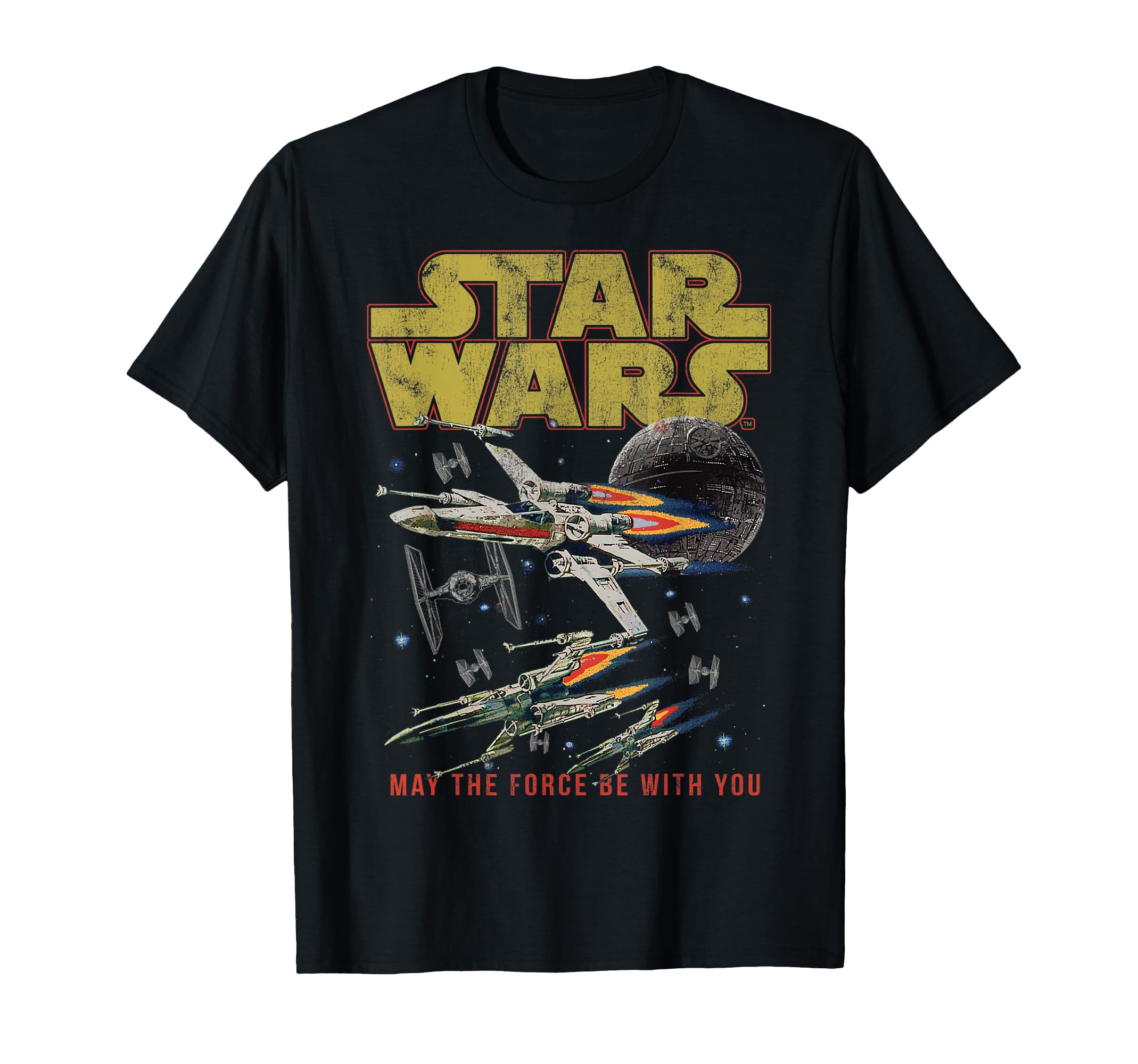 A New Hope X-Wing May the Force Be With You T Shirts and Tees for Men and Women