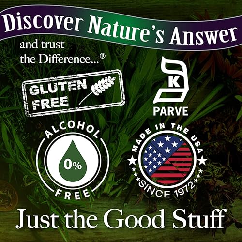 Miniatura 3 de Natures Answer - Hierba de cola de caballo con bajo contenido de alcohol orgánico, 1 onza líquida, soporte para el cabello, la piel y las uñas,