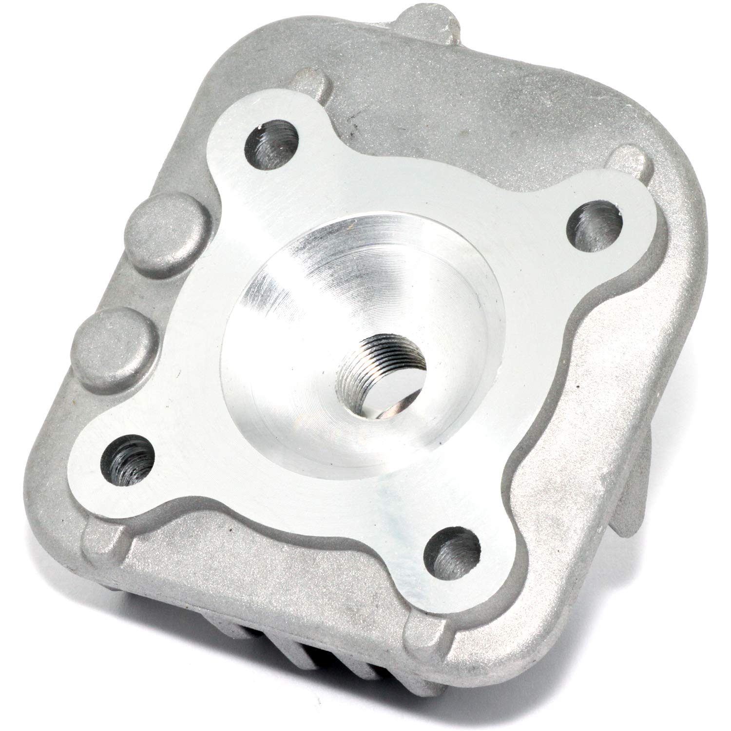 Easyboost Kit Gruppo Termico Cilindro 50 per Yamaha Neo's Jog-R Ghisa Testata Pistone Bi-Segments Tipo Origine Minarelli AC Mach-G Jog-R Malaguti F10 F12 CPI Aprilia SR Sonic Ovetto