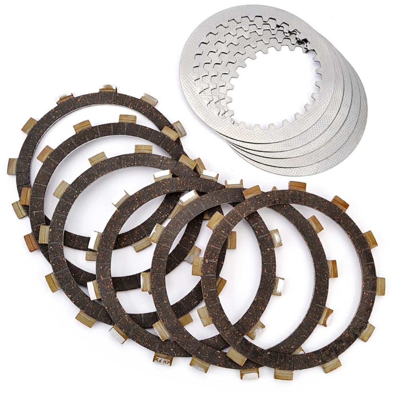 Motorrad Kupplung Reibung Disc Platte Kit für Yamaha SR250G/H/TH TT250G/H/J XT250G/H/J/K/KC