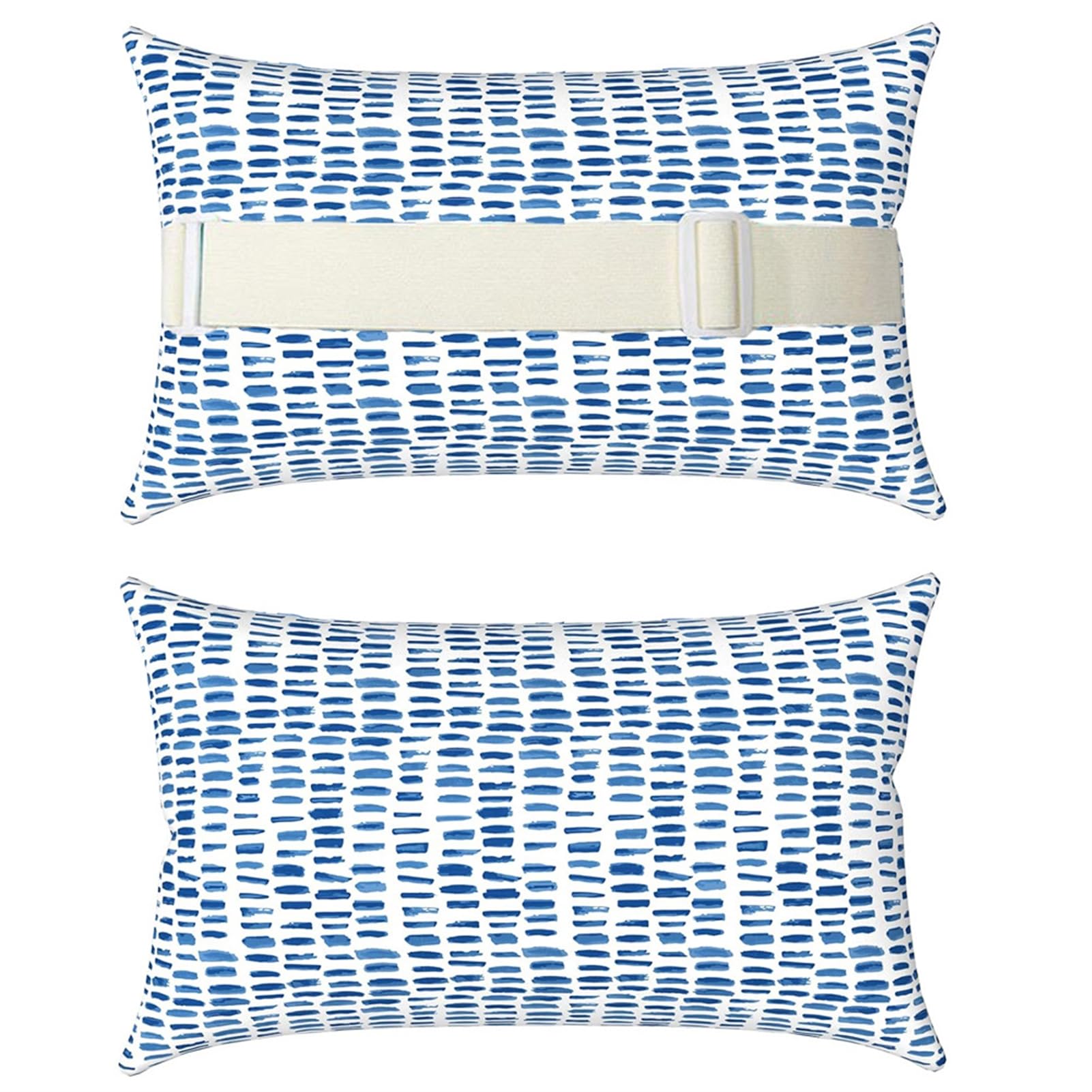 Liegestuhl Kopfkissen Mit Gurt - Wasserdicht & Verstellbar Für Pool & Garten