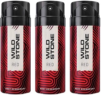 Wild Stone Deodorant - Red Body (150ml) (Pack of 3)
