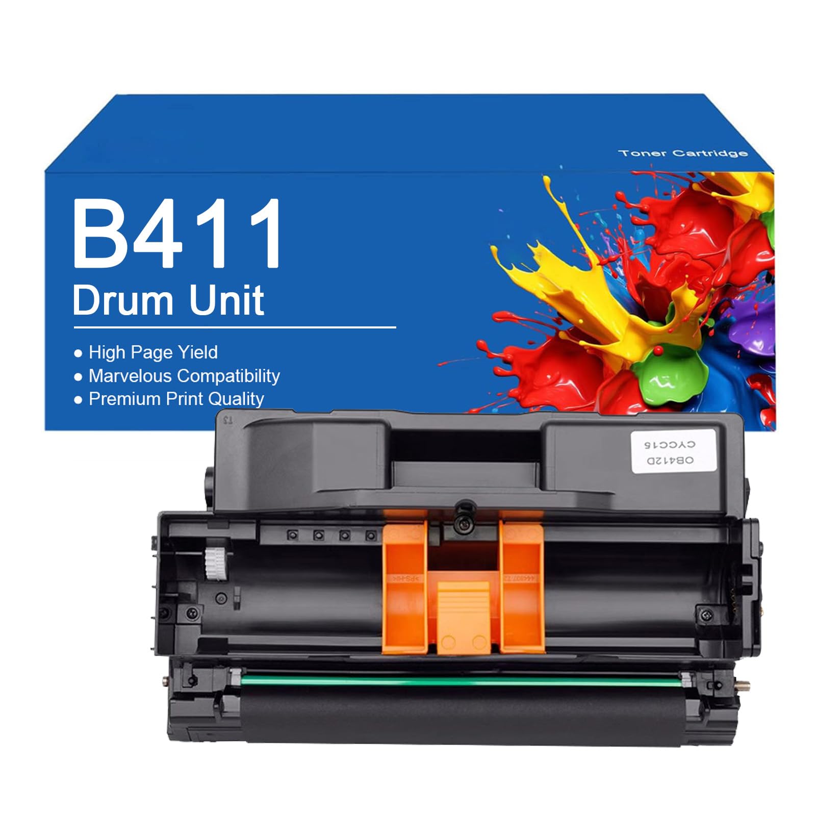 Tamburo di ricambio B411 Unrt 44574301 44574302 per stampante OKI B411dn B412dn B431dn B432dn B512dn MB471w,B411-1Set