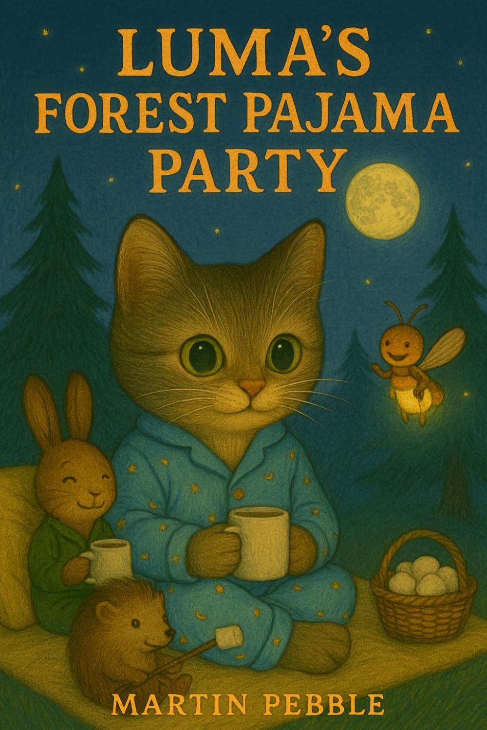 Luma's Forest Pajama Party - Snuggly sleepover with woodland friends under the stars: Fairy Tale Bedtime Storybook for Toddlers and Children (The Starlight Chronicles: Tales of Luma the Cat)