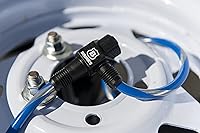 Vista 3 de BRINKS - Cable de bucle de acero flexible de bloqueo con llave de 3/8" X 6' - Envoltura de vinilo resistente para protección contra la corrosión