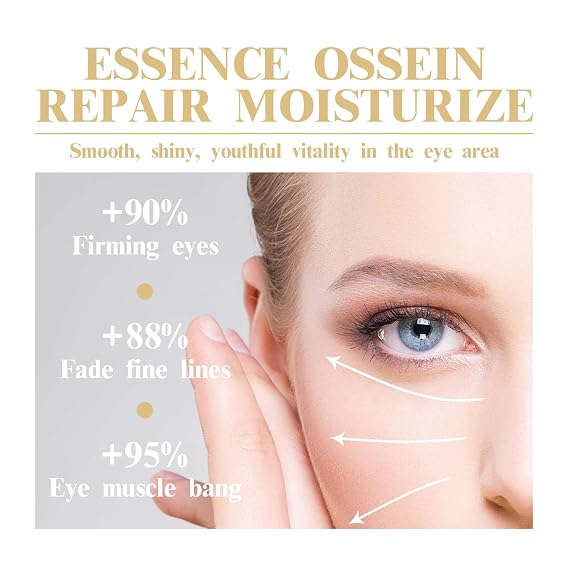 HOYGI Eye Cream, Collagen Under Eye Cream with Hyaluronic Acid for Dark Circles, Puffy Eyes & Wrinkles, Anti Aging Eye Cream, 1 Fl. Oz