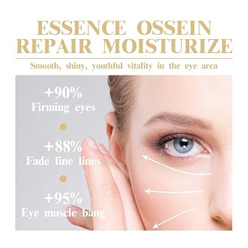 HOYGI Eye Cream, Collagen Under Eye Cream with Hyaluronic Acid for Dark Circles, Puffy Eyes & Wrinkles, Anti Aging Eye Cream, 1 Fl. Oz