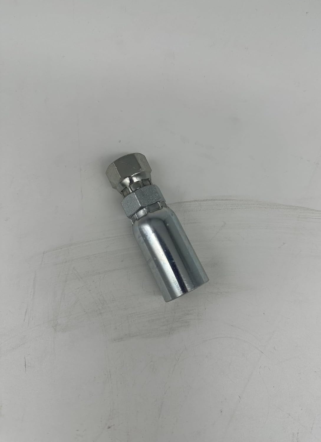 FJX-06-08-U, Hydraulic Hose Crimp Fittings, U-Series, 3/8" Hose x 1/2" Female Swivel HY (25)