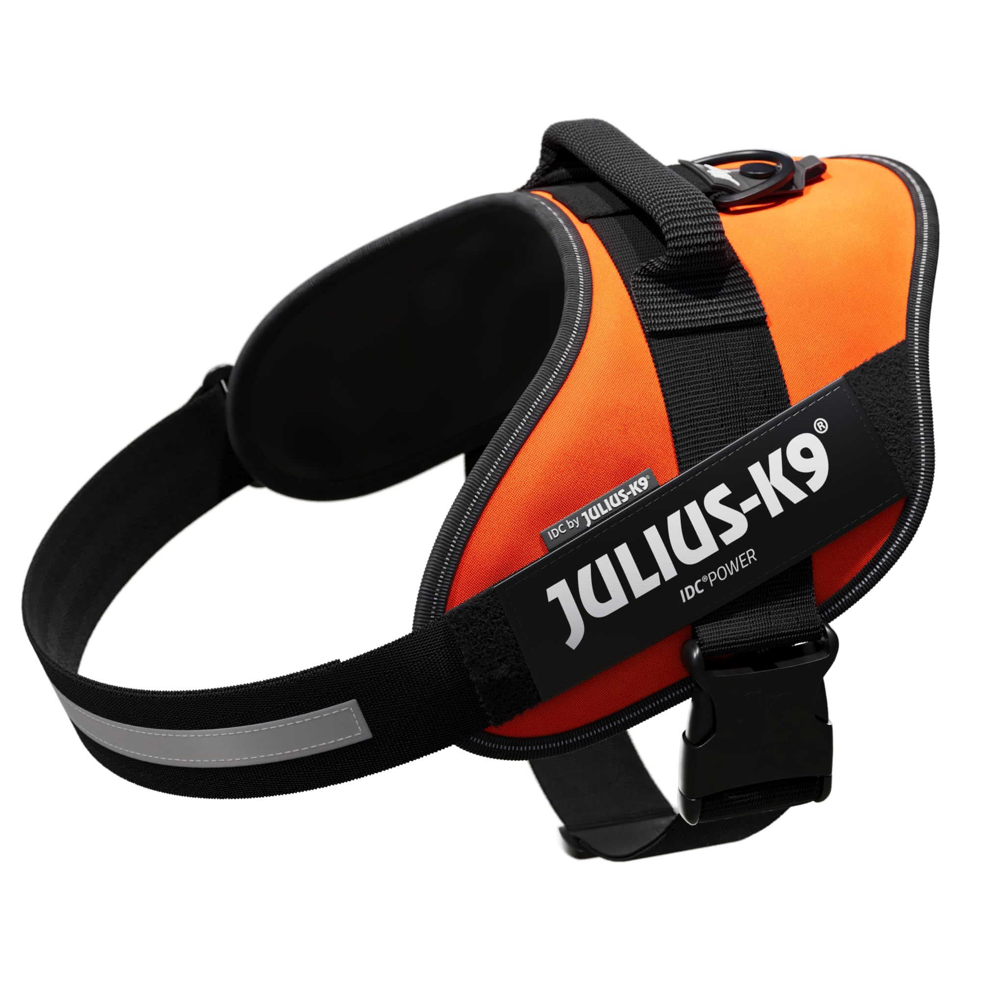 Harnais IDC Power Julius K-9 pour Chien - Taille 2, Orange Fluo