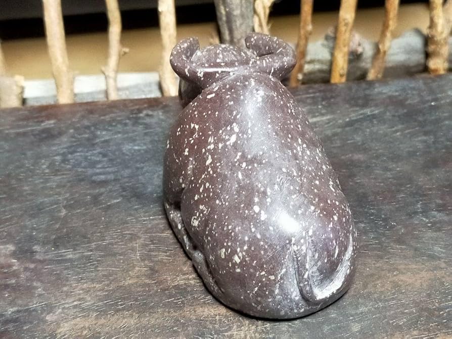 Amazon.co.jp: 蔵くら石製撫牛撫で牛箱付き北野天満宮お土産