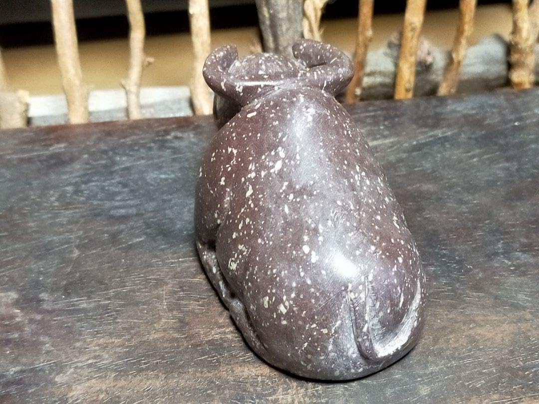 Amazon.co.jp: 蔵くら石製撫牛撫で牛箱付き北野天満宮お土産230125MJ1