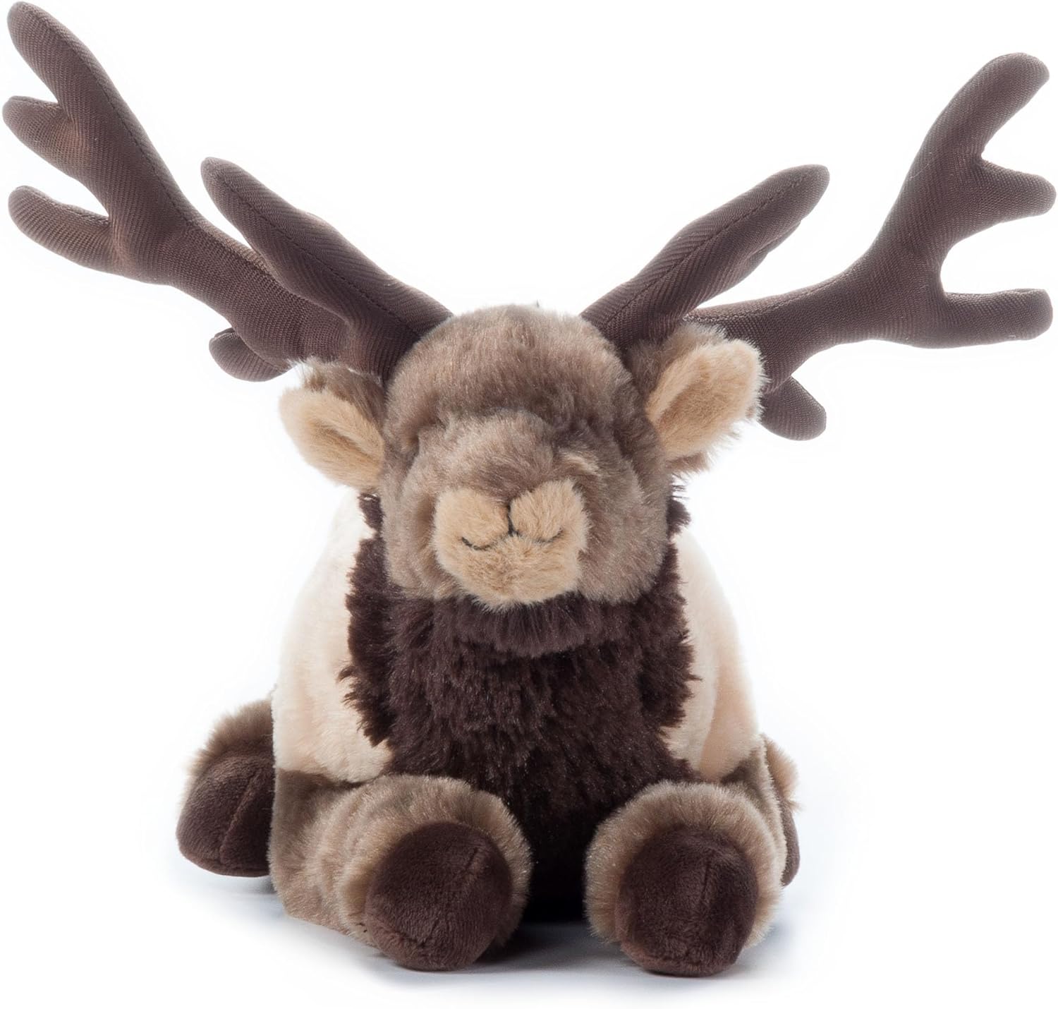 The Petting Zoo Elk Stuffed Animal, Gifts for Kids, Wild Onez Zoo Animals, Elk Plush Toy 12 inches