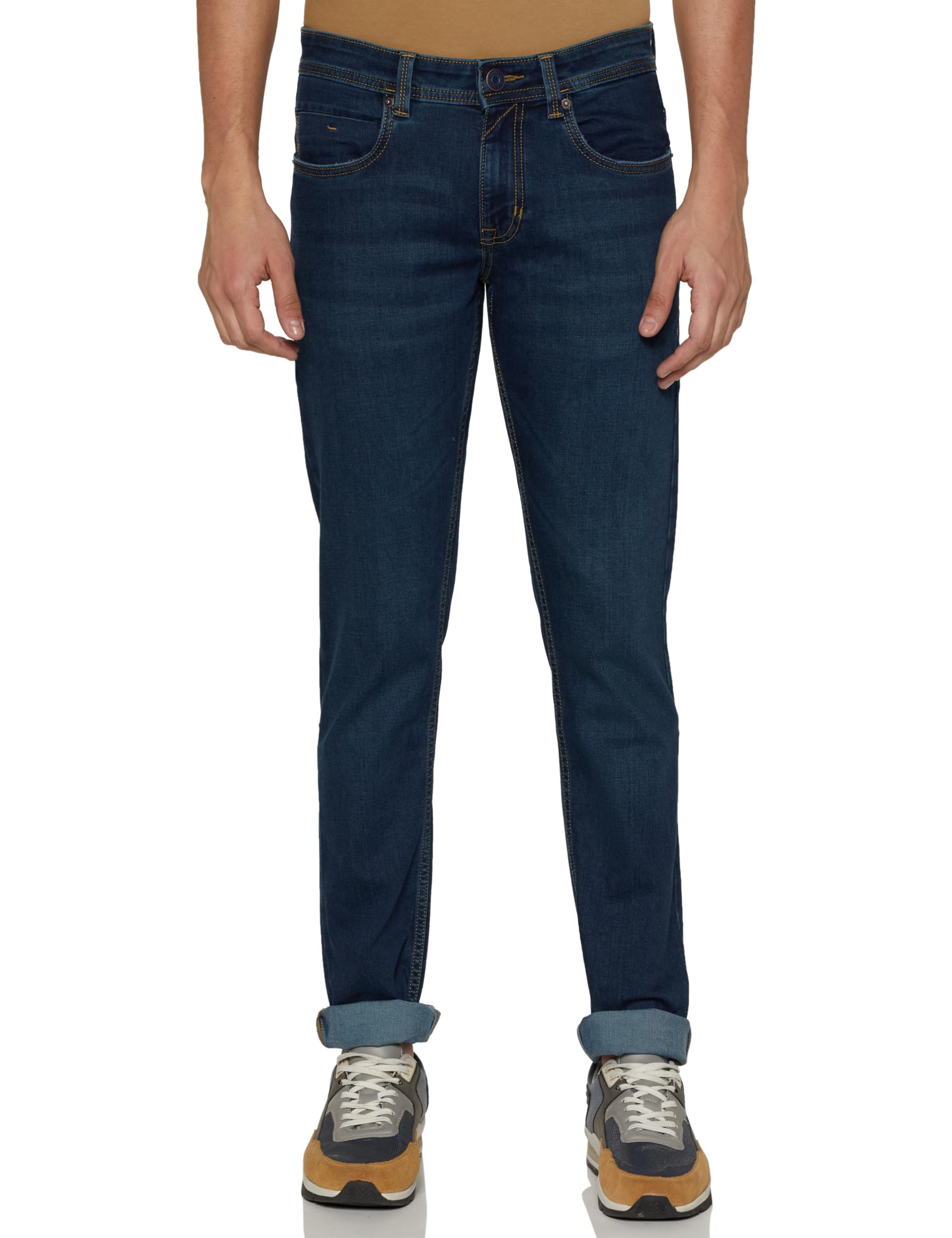 Men Mid Rise Premium Skinny Fit Stretchable Jeans