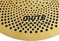 Vista 5 de Arborea - Platillo Splash de Bajo Volumen de 10 Pulgadas Dorado para Práctica de Set de Batería