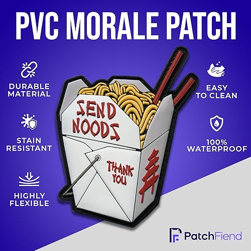 Miniatura 84 de Send It Parche de PVC moral, divertido parche de moral, táctico, militar, parches militares, perfecto para tu equipo militar, mochila táctica