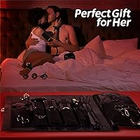 Vista 15 de Utimi Under The Bed Bondage Restraints Sistema negro