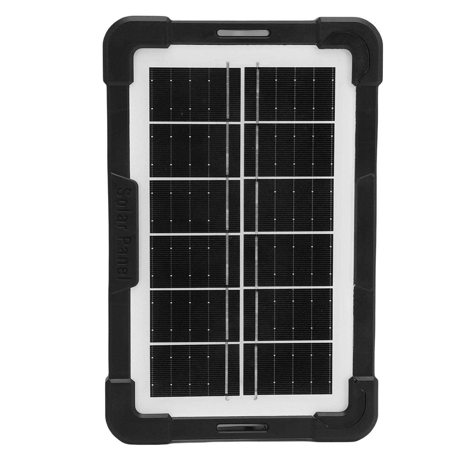 Tragbarer Solarstromgenerator, 6000-mAh-Solarladegerät-Kraftwerk, Tragbarer Solargenerator mit LED-Leuchten und Solarpanel für die Notfallunterstützung auf Dem Campingplatz