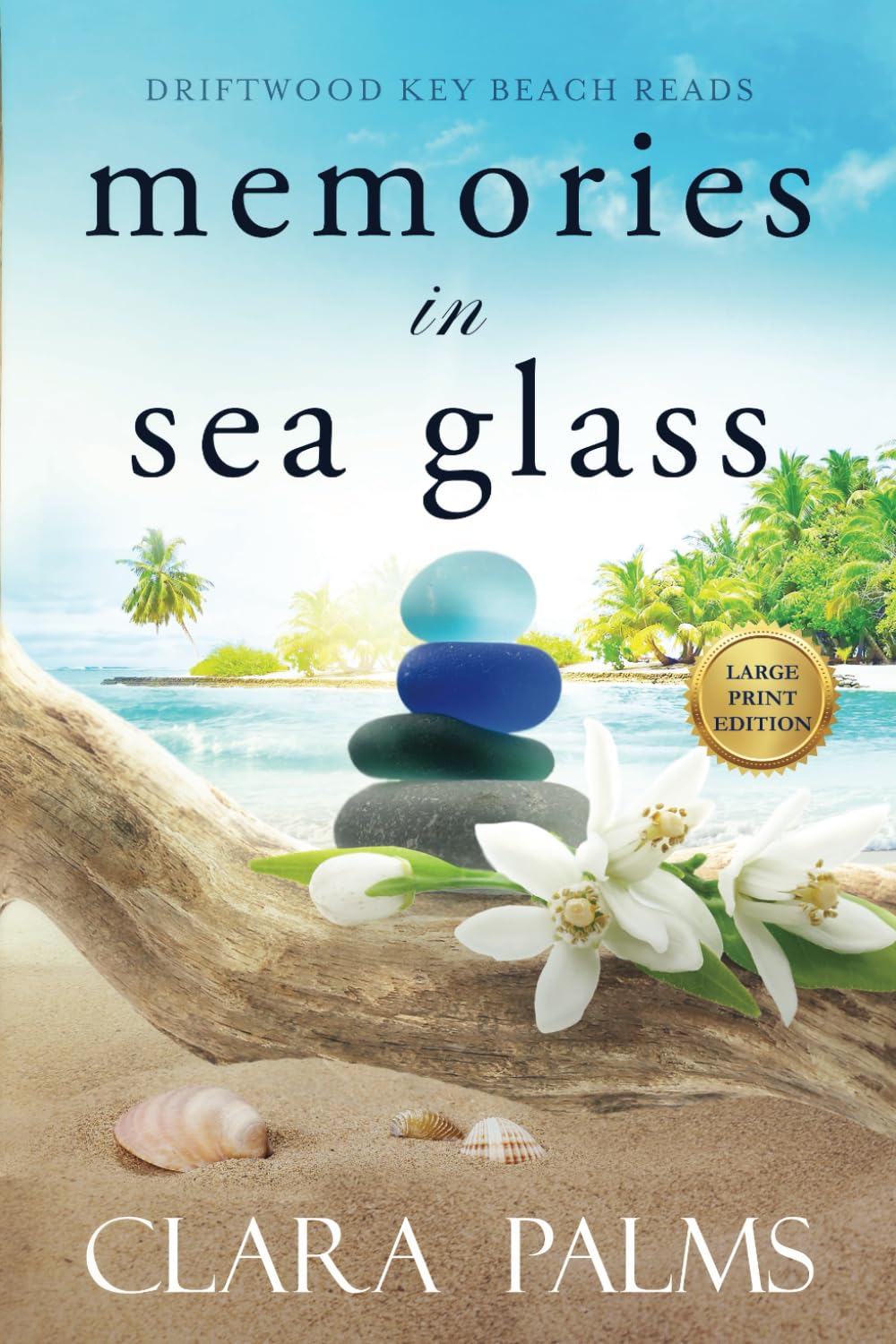 Memories in Sea Glass: Driftwood Key Beach Reads #2 (LARGE PRINT - Driftwood Key Beach Reads, Band 2)