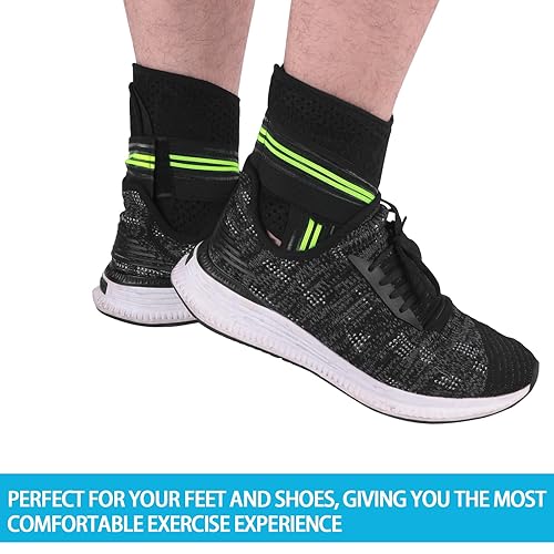 Miniatura 6 de HERTL Tobillera para esguince de tobillo (1 paquete de 2) soporte de tobillo ajustable para proteger los ligamentos del tobillo, adecuado para