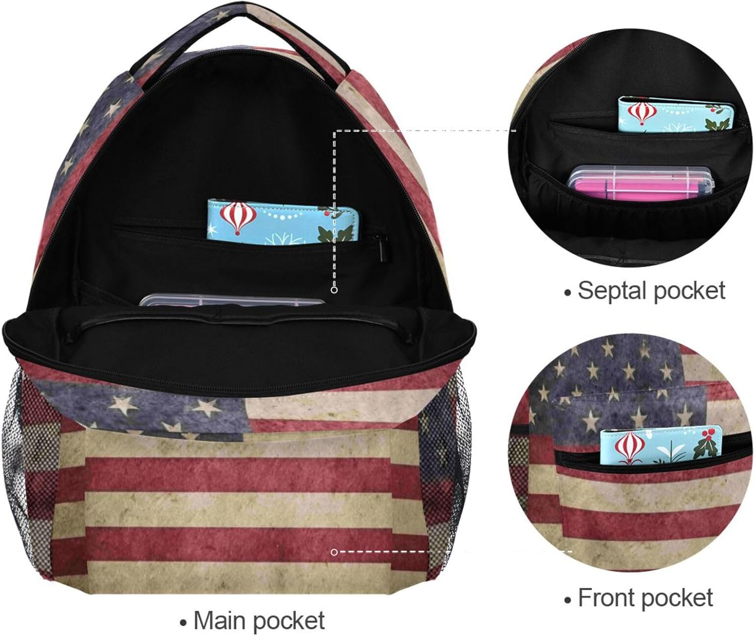 Kcldeci Laptop Backpack Bookbag Kids School Bags Backpacks