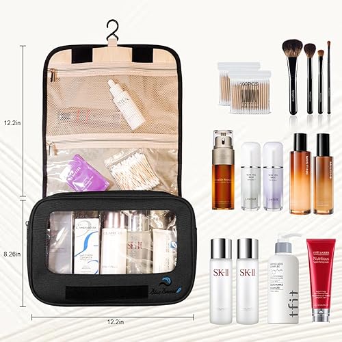 Miniatura 2 de BLUE BREEZE Neceser, Estilo de viaje negro, Estilo de viaje