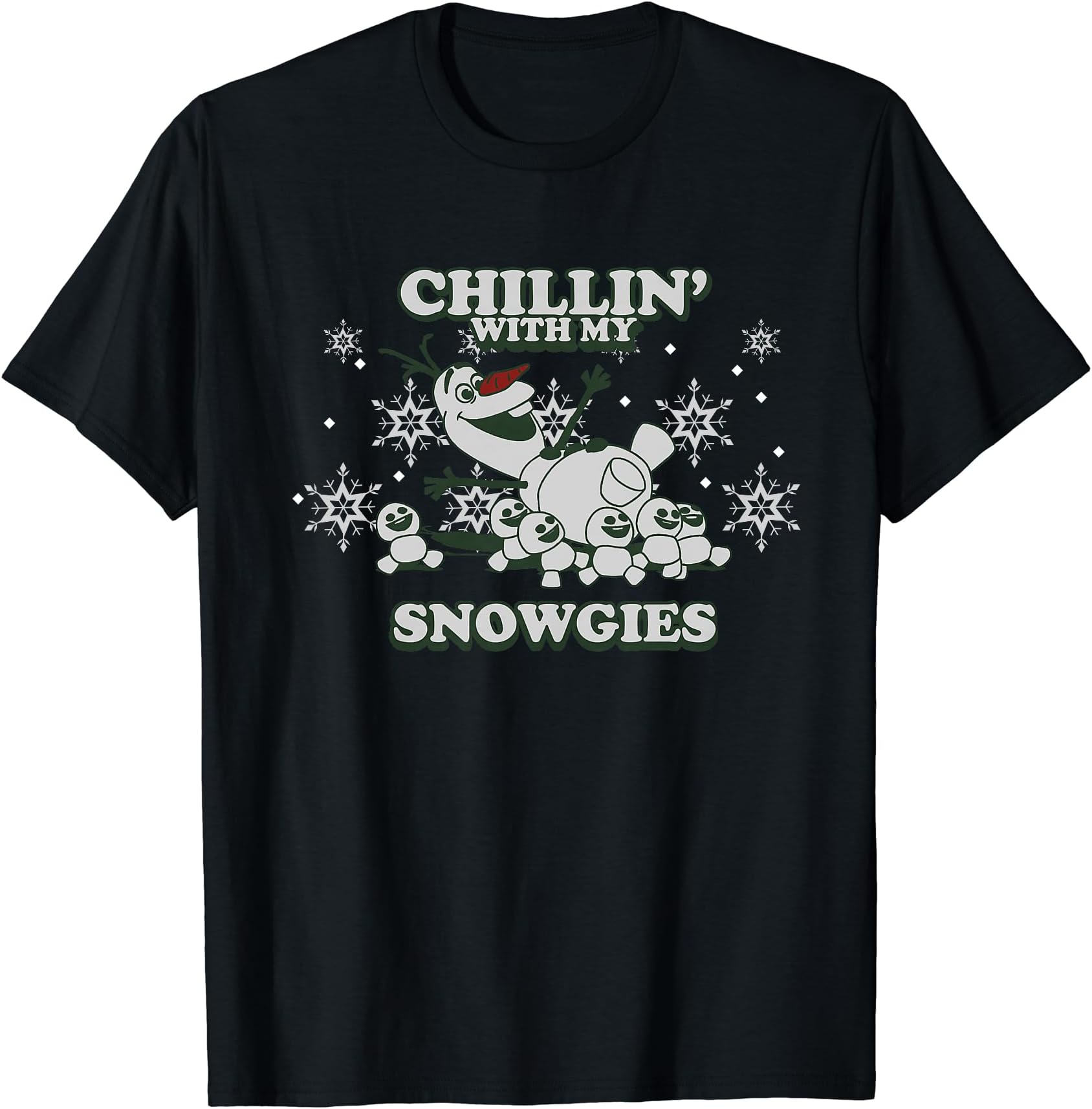 Disney Frozen Olaf Chillin' With My Snowgies Portrait T-Shirt