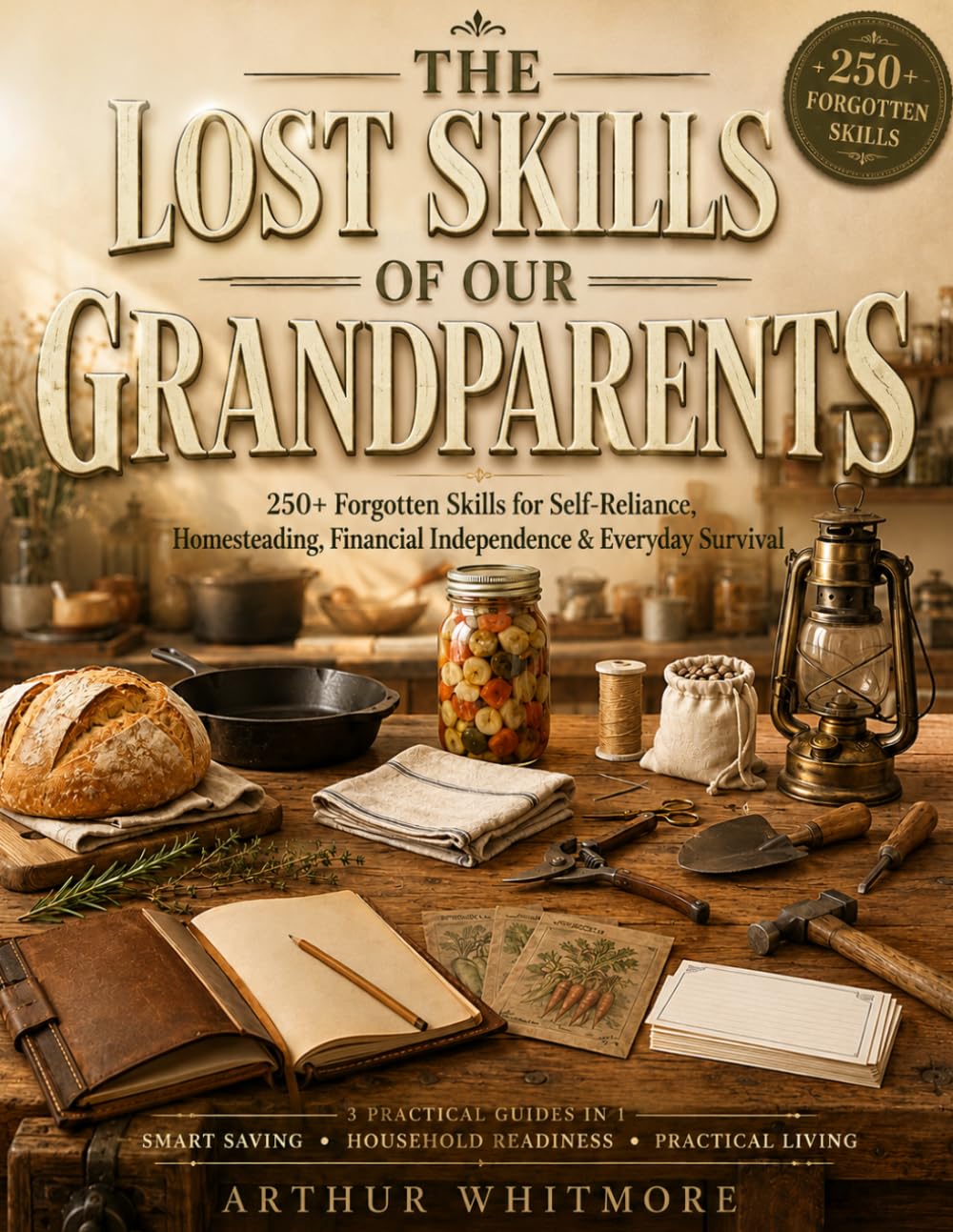 The Lost Skills of Our Grandparents: 250+ Forgotten Skills for Self-Reliance, Homesteading, Financial Independence & Everyday Survival | 3 Practical ... Household Readiness & Practical Living