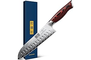 USUKI Damascus Santoku Knife: Culinary Precision at Your Fingertips