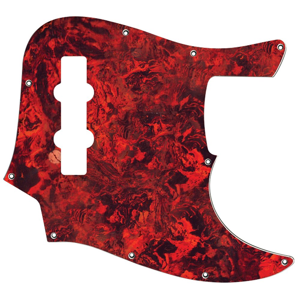 GT JAZZ BASS SCRATCHPLATE- TORTOISESHELL