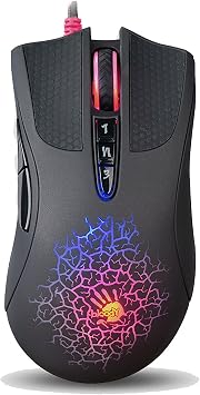 A4TECH Bloody A90 Blazing Gaming Mouse Black Parallel Import