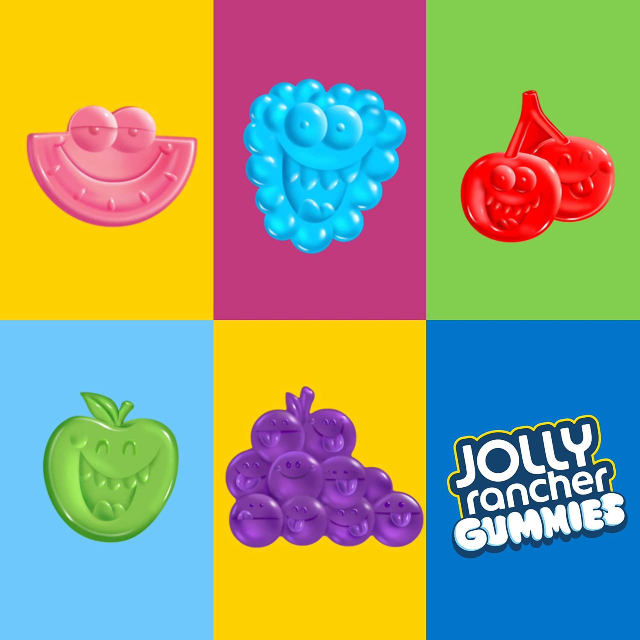 JOLLY RANCHER Gummies Assorted Fruit Flavored Gummy Candy, Bulk, 5 lb Bulk Bag Buy Online in