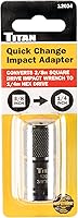Vista 5 de Titan 12034 Adaptador de cambio rápido de unidad hexagonal de 38" a 14