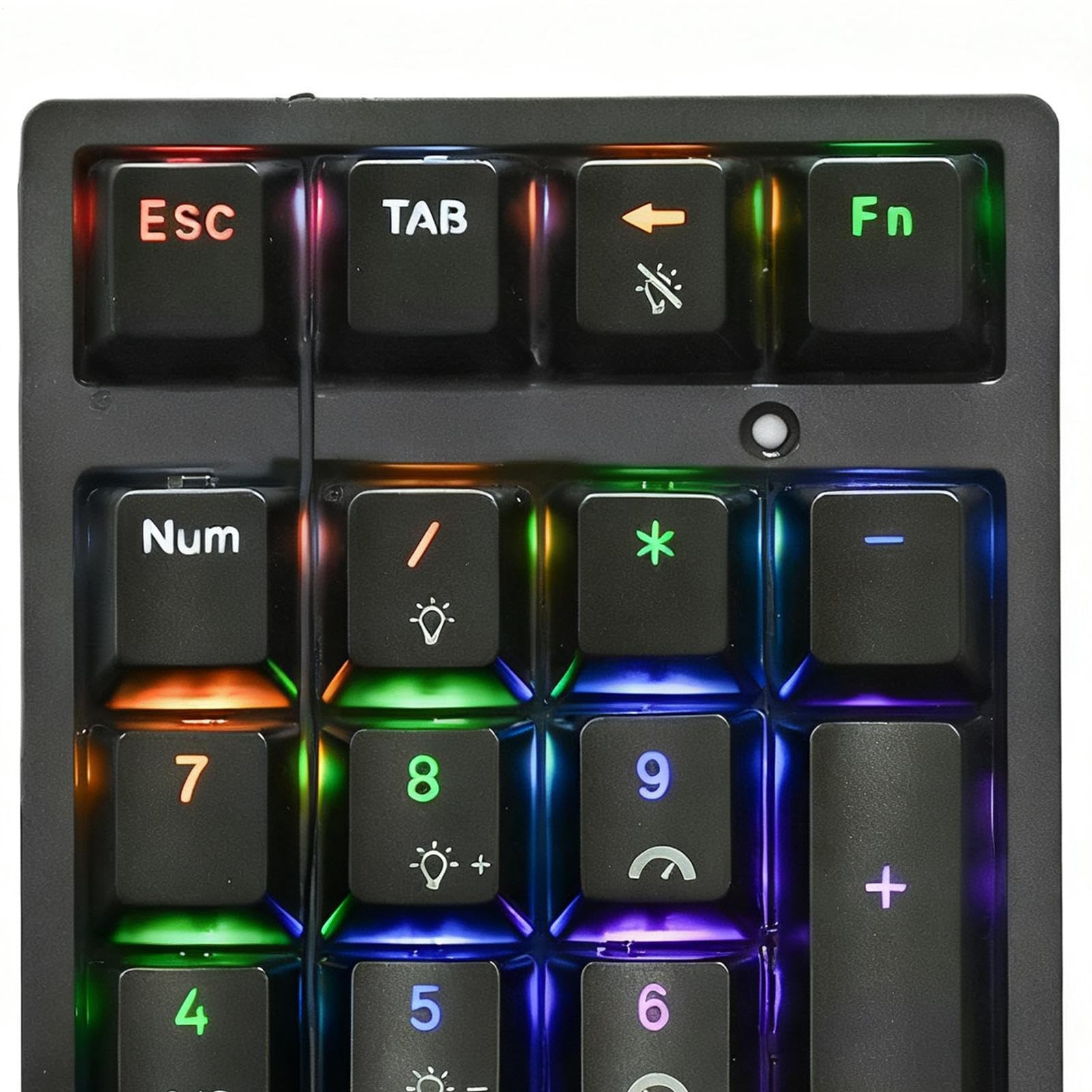 Tastierino Numerico Mini Tastiera Meccanica USB | Tastierino Numerico Senza Fili Con 21 Tasti Meccanici per Laptop, Desktop, Computer e