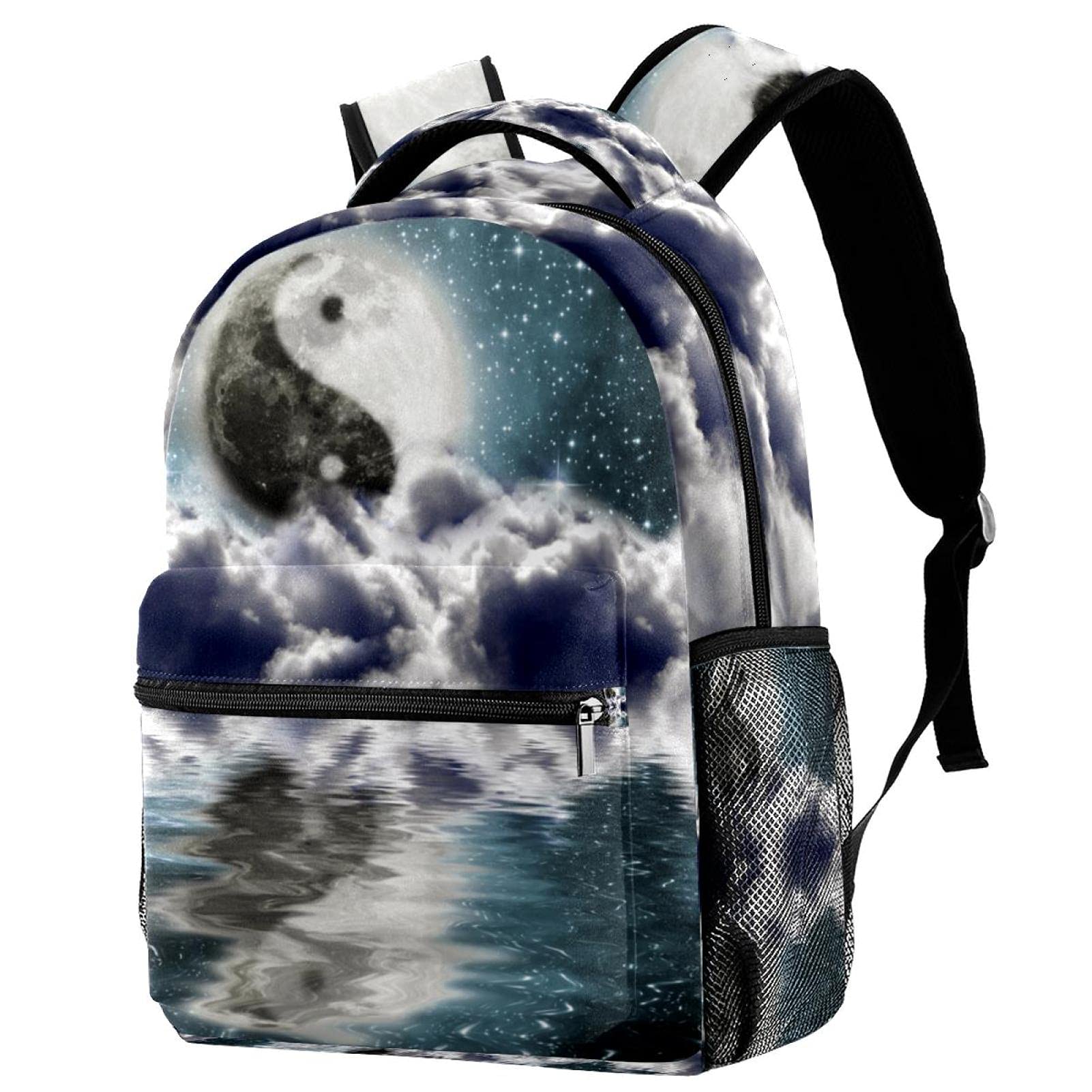 Sac à dos voyage avec porte-bouteille pour l'école et sorties - 7