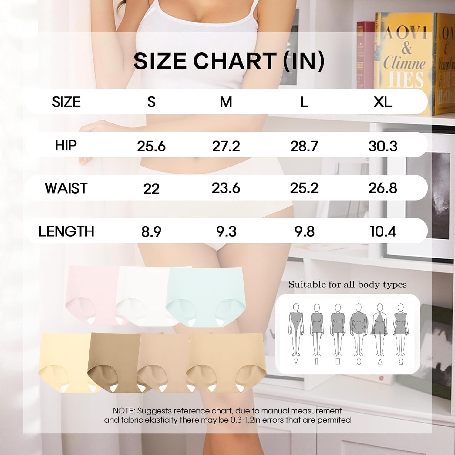 Sexy Underwear for Women Panties for Women Seamless Cotton Briefs for Women - Image 6