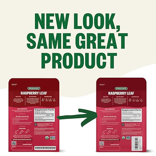 Vista 166 de FGO Té de menta orgánico, 100 unidades, bolsitas de té ecológicas, sin cafeína, el embalaje puede variar (paquete de 1)