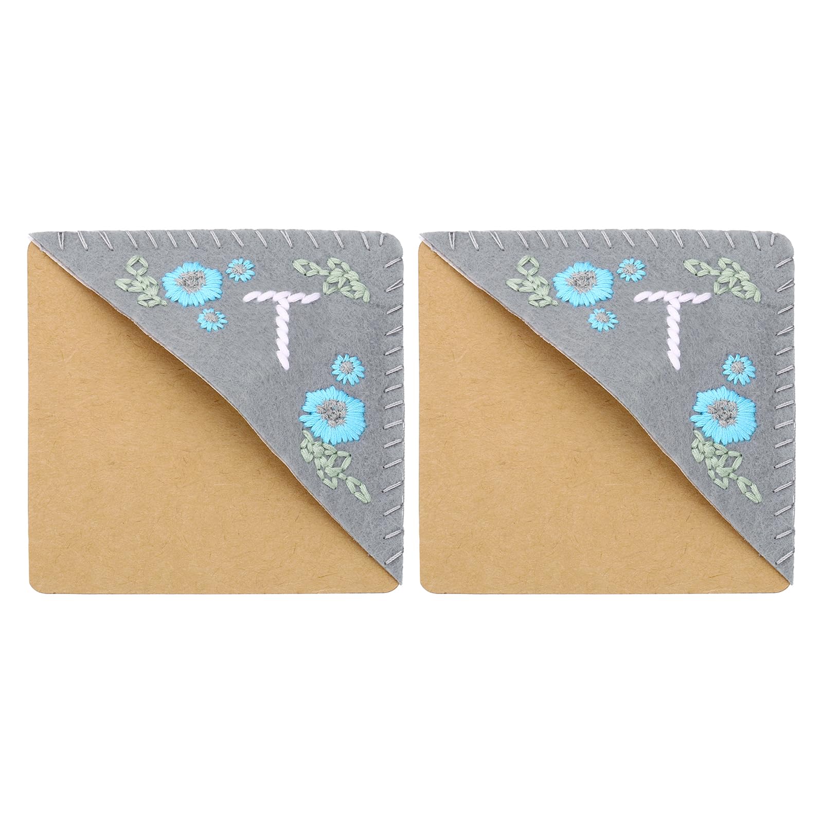 PATIKIL 2pcs Corner Bookmark