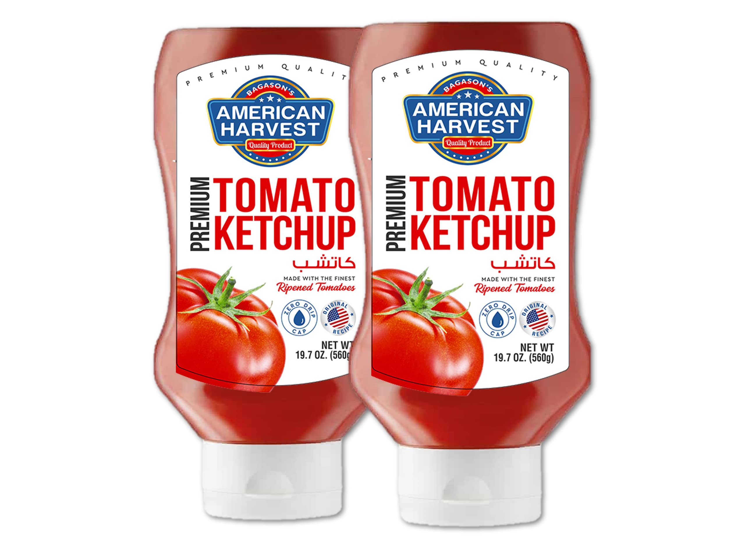 American Harvest Ketchup, 2 X 560 gmAmerican Harvest Ketchup, 2 X 560 gm